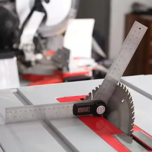 TACKLIFE MDA02, Digitales Lineal 400 mm Classic Edelstahl – Winkellineal – Längen- und Winkelmessung TACKLIFE MDA02, Digitales Lineal 400 mm Classic Edelstahl – Winkellineal – Längen- und Winkelmessung