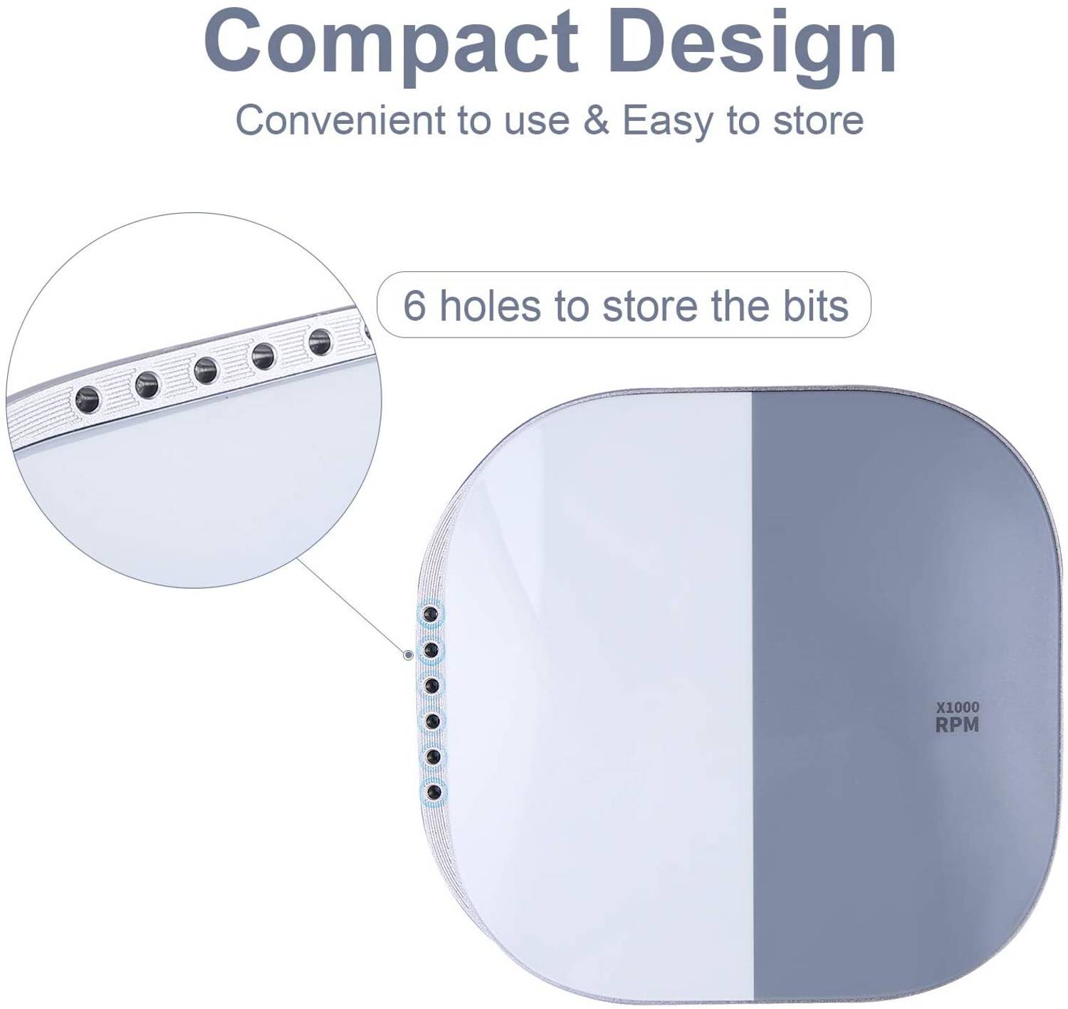 JCMASTER® TouchPro+ Nagelfräser 35000 Umin Gelnägel & Acrylnägel Profi Set Elektrisch, Fußpflegegerät, Kunstnägel, Stufenlose Regulierung