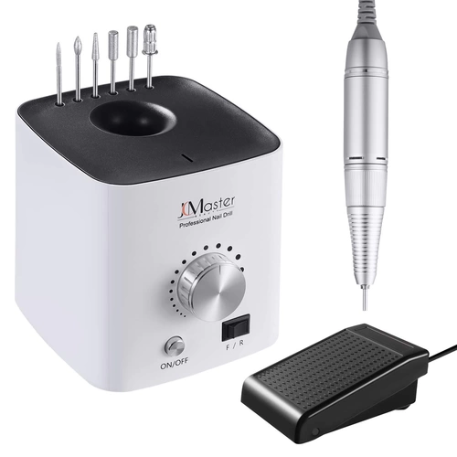 JCMaster Professioneller Nagelfräser 30.000 U/min Verbesserte Elektrische Nagelfeile für Nagelpflege, leistungsstarke Maniküre Pediküre Gerät zur JCMaster Professioneller Nagelfräser 30.000 U/min Verbesserte Elektrische Nagelfeile für Nagelpflege, leistungsstarke Maniküre Pediküre Gerät zur