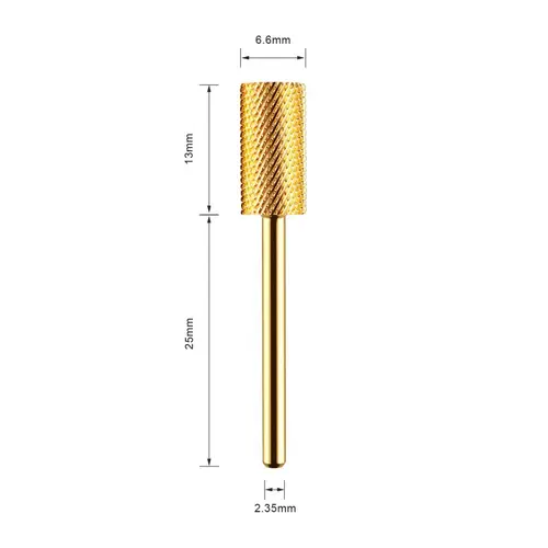 Premium Nagelfräser Bit Hartmetall Zylinder 2.35mm Gelnägel Medium Schleifen Acryl Maniküre Pediküre Premium Nagelfräser Bit Hartmetall Zylinder 2.35mm Gelnägel Medium Schleifen Acryl Maniküre Pediküre