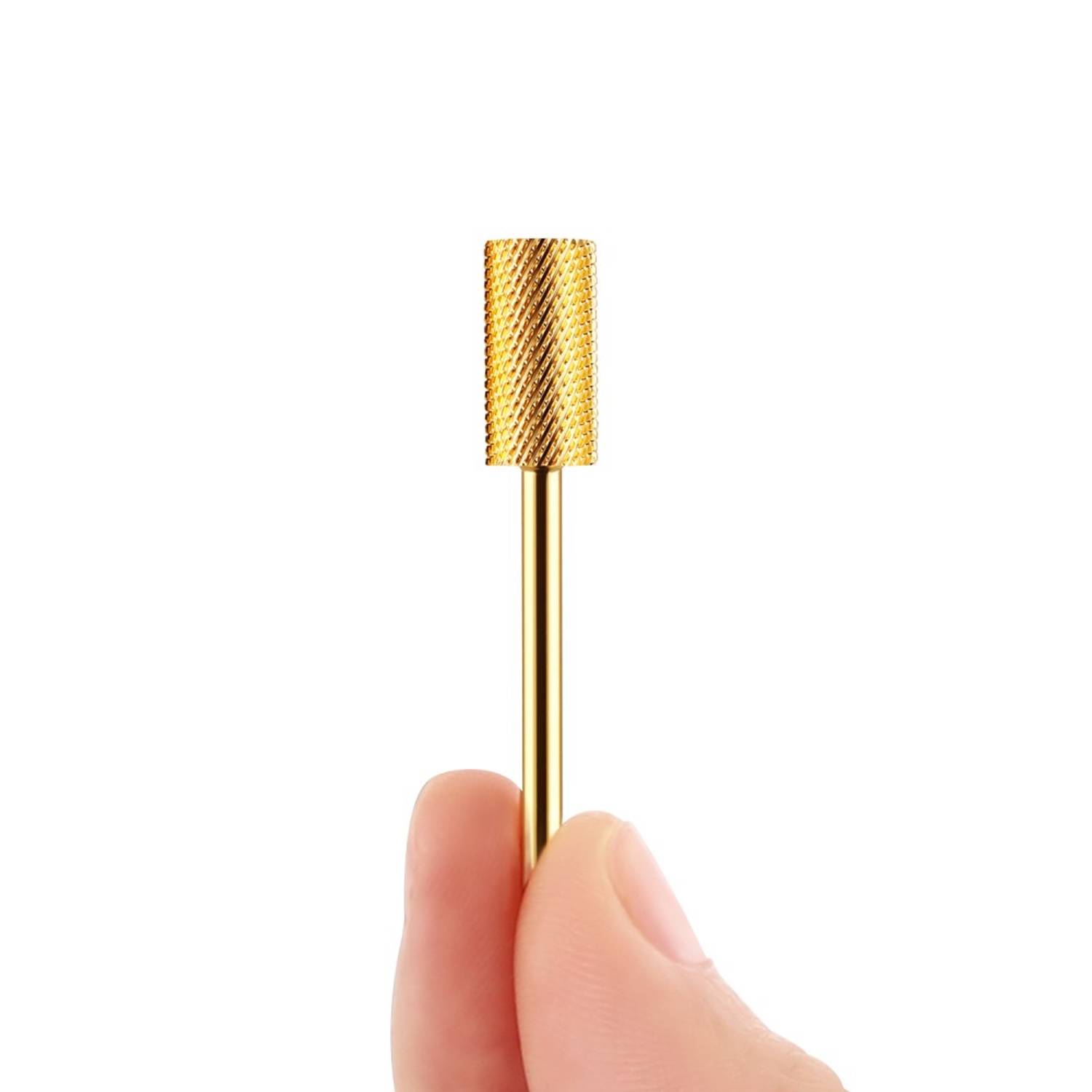 Premium Nagelfräser Bit Hartmetall Zylinder 2.35mm Gelnägel Medium Schleifen Acryl Maniküre Pediküre