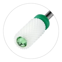 JCMaster 2MCE475M1, 2x Premium Nagelfräser Aufsätze Keramik, 2.35mm Bits zylinder Gelnägel mit Crystal JCMaster 2MCE475M1, 2x Premium Nagelfräser Aufsätze Keramik, 2.35mm Bits zylinder Gelnägel mit Crystal