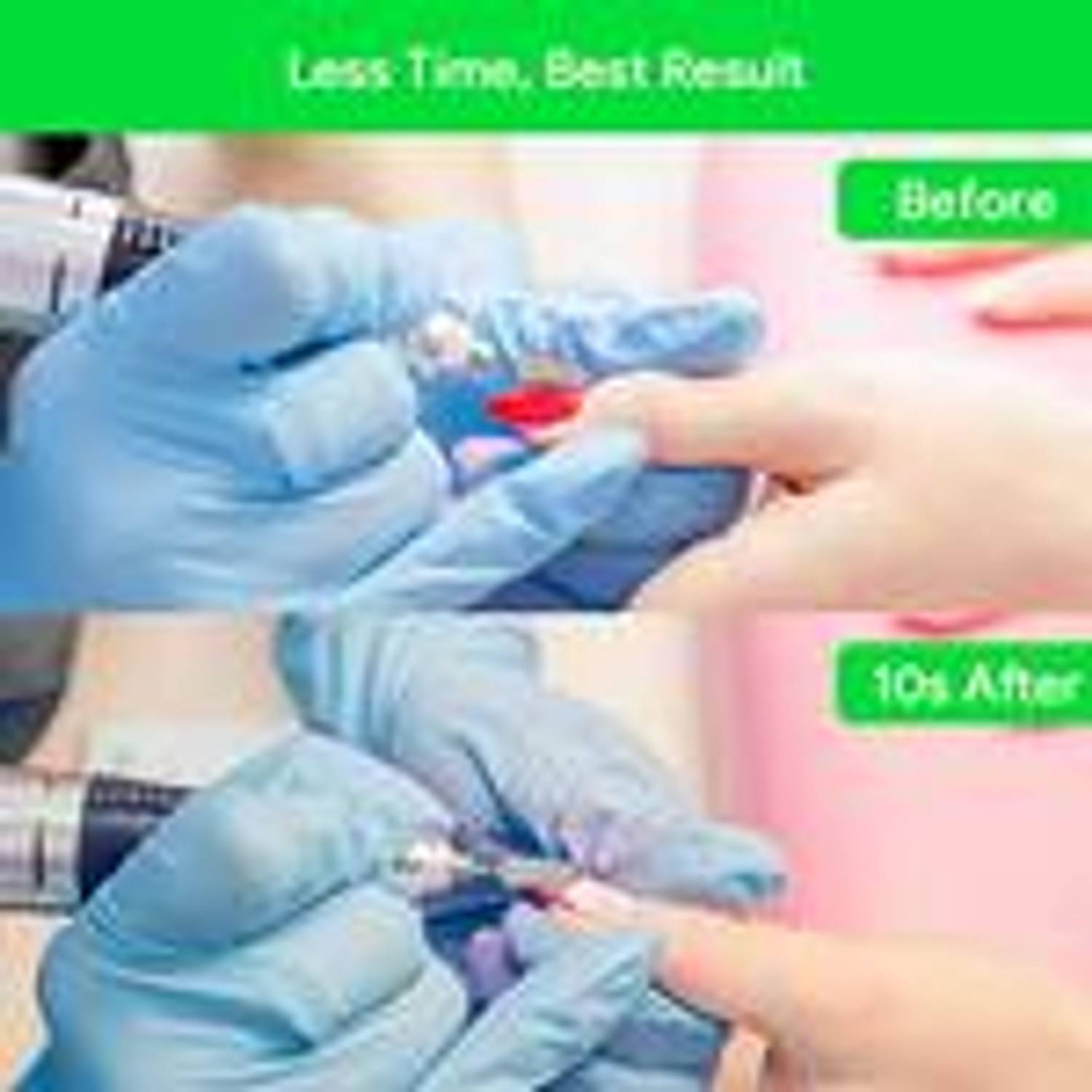 JCMASTER® MCA651C, Nagelfräser Bit Premium, 2,35mm, Hartmetall Longlife, Aufsatz Gelnägel, Acryl Maniküre, Pediküre, Hornhaut, Stärke Grob