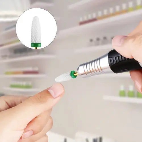 Premium Keramik Bit Birnenform Maniküre/Pediküre Professioneller Schleifkörper Für Nagelfräser Premium Keramik Bit Birnenform Maniküre/Pediküre Professioneller Schleifkörper Für Nagelfräser