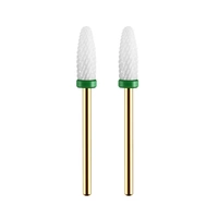 JCMASTER® Premium Nagelfräser Aufsätze Keramik, 2.35mm Bits Grob Kegel Gelnägel Acryl Maniküre, Pediküre, Hornhaut Nagelmodellagen Profi Schleif JCMASTER® Premium Nagelfräser Aufsätze Keramik, 2.35mm Bits Grob Kegel Gelnägel Acryl Maniküre, Pediküre, Hornhaut Nagelmodellagen Profi Schleif