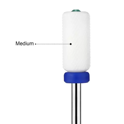 JCMASTER® Premium Nagelfräser Aufsatz Keramik, 2.35mm Bit zylinder Gelnägel mit Crystal Medium Acryl Maniküre, Pediküre, Hornhaut Nagelmodellagen JCMASTER® Premium Nagelfräser Aufsatz Keramik, 2.35mm Bit zylinder Gelnägel mit Crystal Medium Acryl Maniküre, Pediküre, Hornhaut Nagelmodellagen