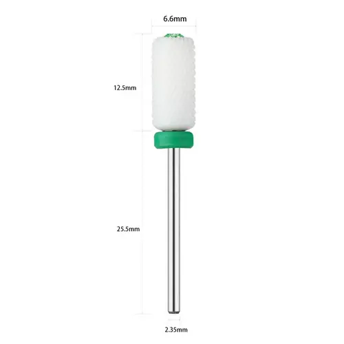JCMaster MCE475M1, Profi Keramik Bit zylinderförmig mit Crystal Maniküre/Pediküre, grob, Standardmaße JCMaster MCE475M1, Profi Keramik Bit zylinderförmig mit Crystal Maniküre/Pediküre, grob, Standardmaße