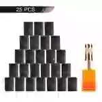 25x Premium Schleifhülsen 150 Medium Inkl 1x Schleifaufsatz Bit 25x Premium Schleifhülsen 150 Medium Inkl 1x Schleifaufsatz Bit