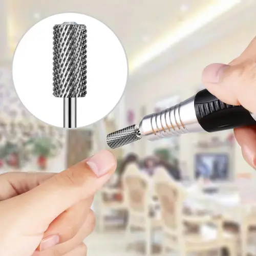 Premium Hartmetall Nagelfräser Bit 2,35mm zylinder mit Crystal Grob Bit Gelnägel, Maniküre, Pediküre Premium Hartmetall Nagelfräser Bit 2,35mm zylinder mit Crystal Grob Bit Gelnägel, Maniküre, Pediküre