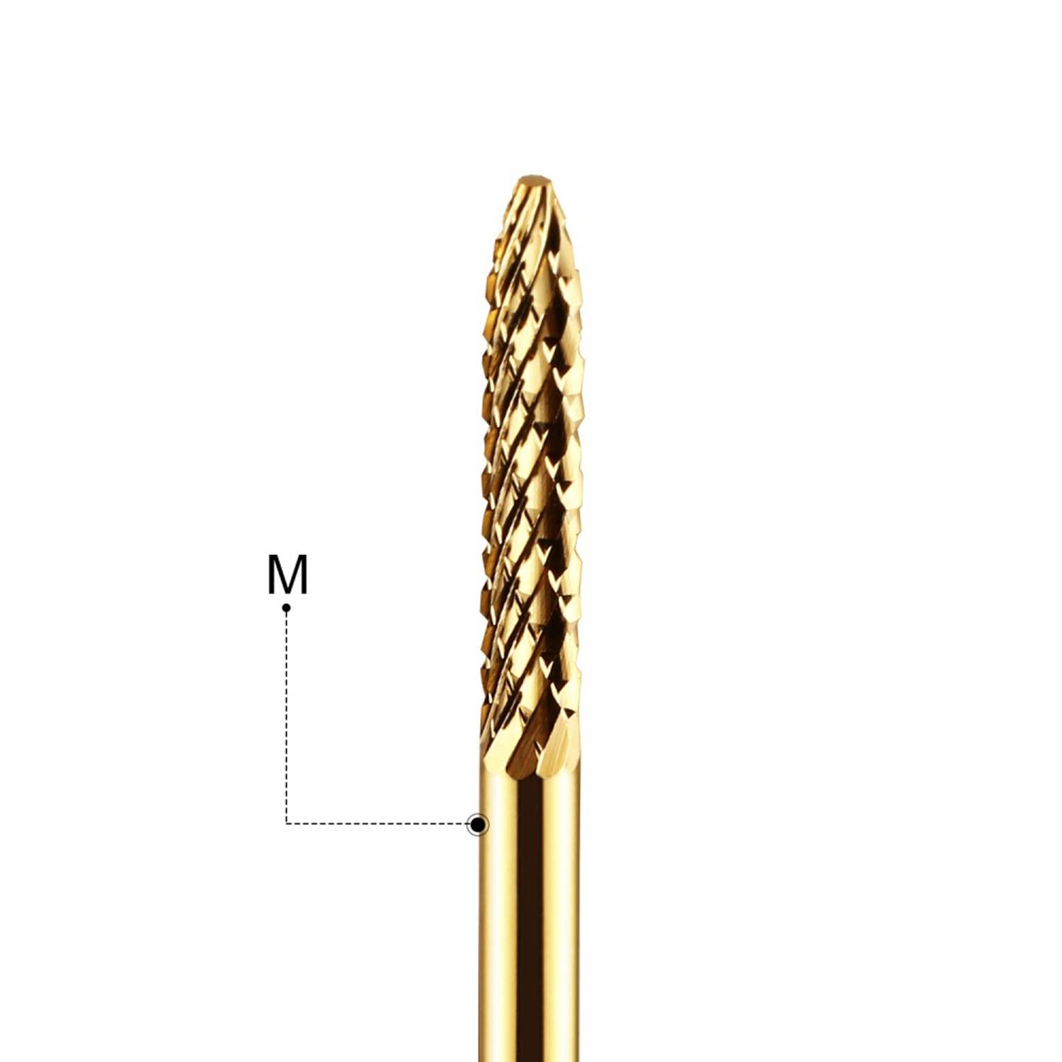 Premium Nagelfräser Bit Details Spitzkegel Maniküre/Pediküre Professioneller Schleifkörper