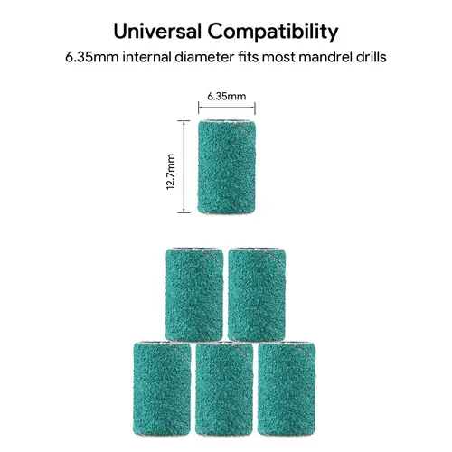 JCMASTER® 100x Premium Schleifhülsen Nagelfräser, Nägel, Medium, Maniküre/Pediküre/Hornhaut, Schleifbänder, Fußpflege, elektrische Nagelfeile JCMASTER® 100x Premium Schleifhülsen Nagelfräser, Nägel, Medium, Maniküre/Pediküre/Hornhaut, Schleifbänder, Fußpflege, elektrische Nagelfeile