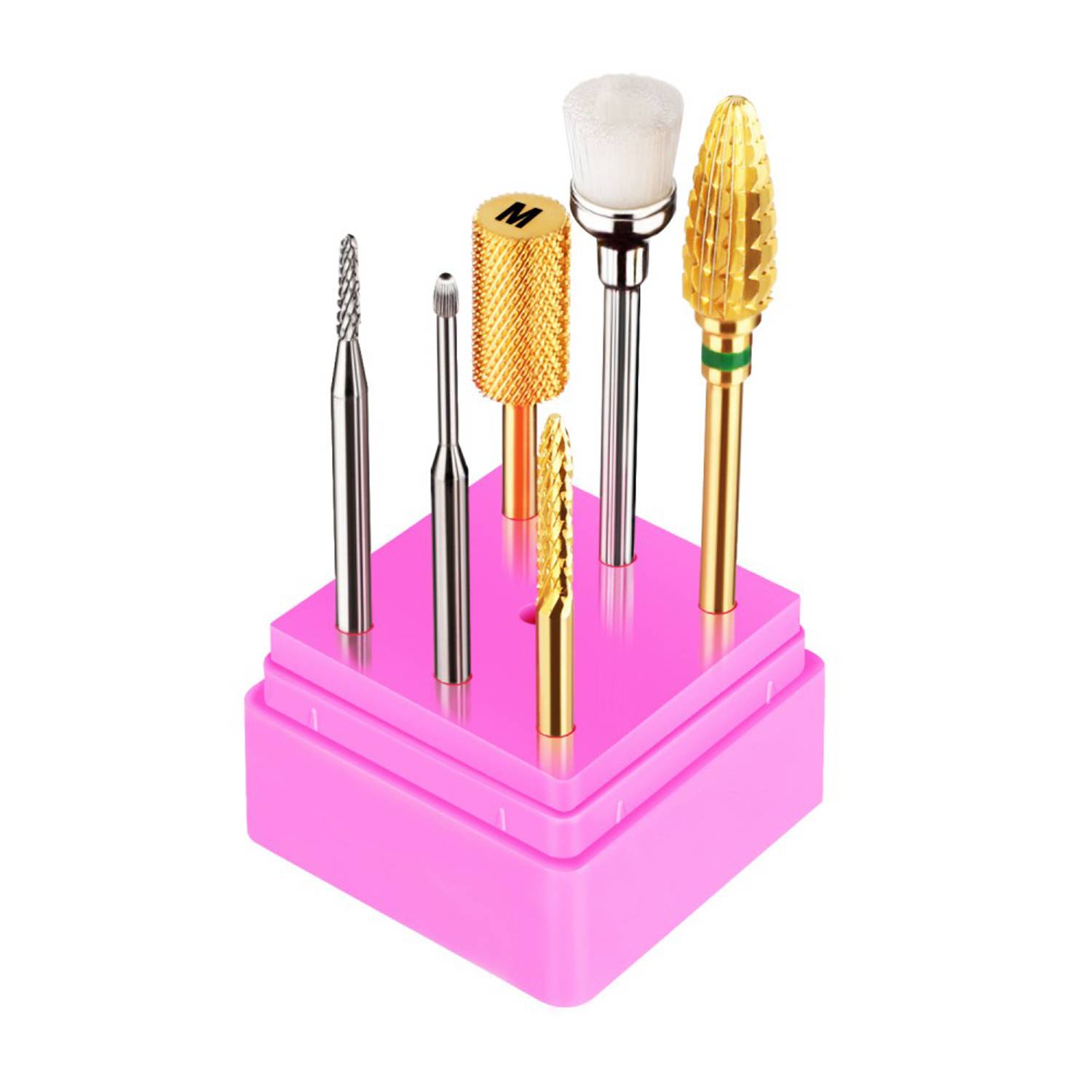 JCMaster 5x Premium Hartmetall Bits Inkl. 1x Polierbit