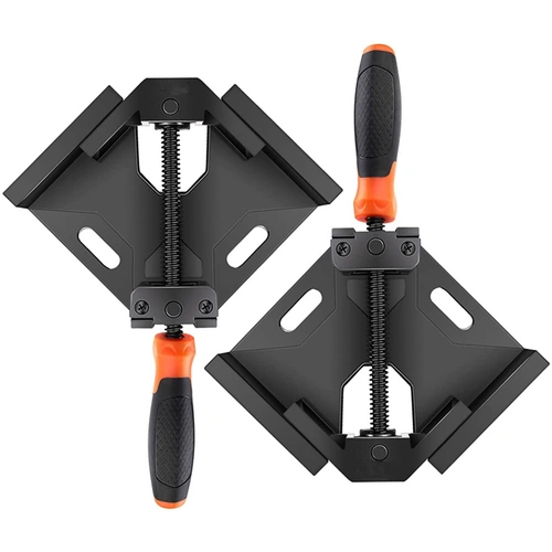 TACKLIFE HAC3B Eckklemme, 90 ° rechtwinklige Klemme, Gehäuse aus Aluminiumlegierung, Schwingbacken, Karbonstahl-Gewindestange für die Verbindung vo TACKLIFE HAC3B Eckklemme, 90 ° rechtwinklige Klemme, Gehäuse aus Aluminiumlegierung, Schwingbacken, Karbonstahl-Gewindestange für die Verbindung vo