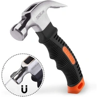 TACKLIFE HMH2A; Stuby Claw Hammer mit magnetischem Nagelstarter 8 Oz Small Mini Hammer and Nails Tool TACKLIFE HMH2A; Stuby Claw Hammer mit magnetischem Nagelstarter 8 Oz Small Mini Hammer and Nails Tool