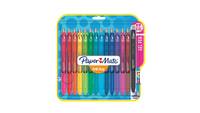 Paper Mate Gelschreiber InkJoy Gel M 14er sw/bl/rt/grue/limet Blister - 14er