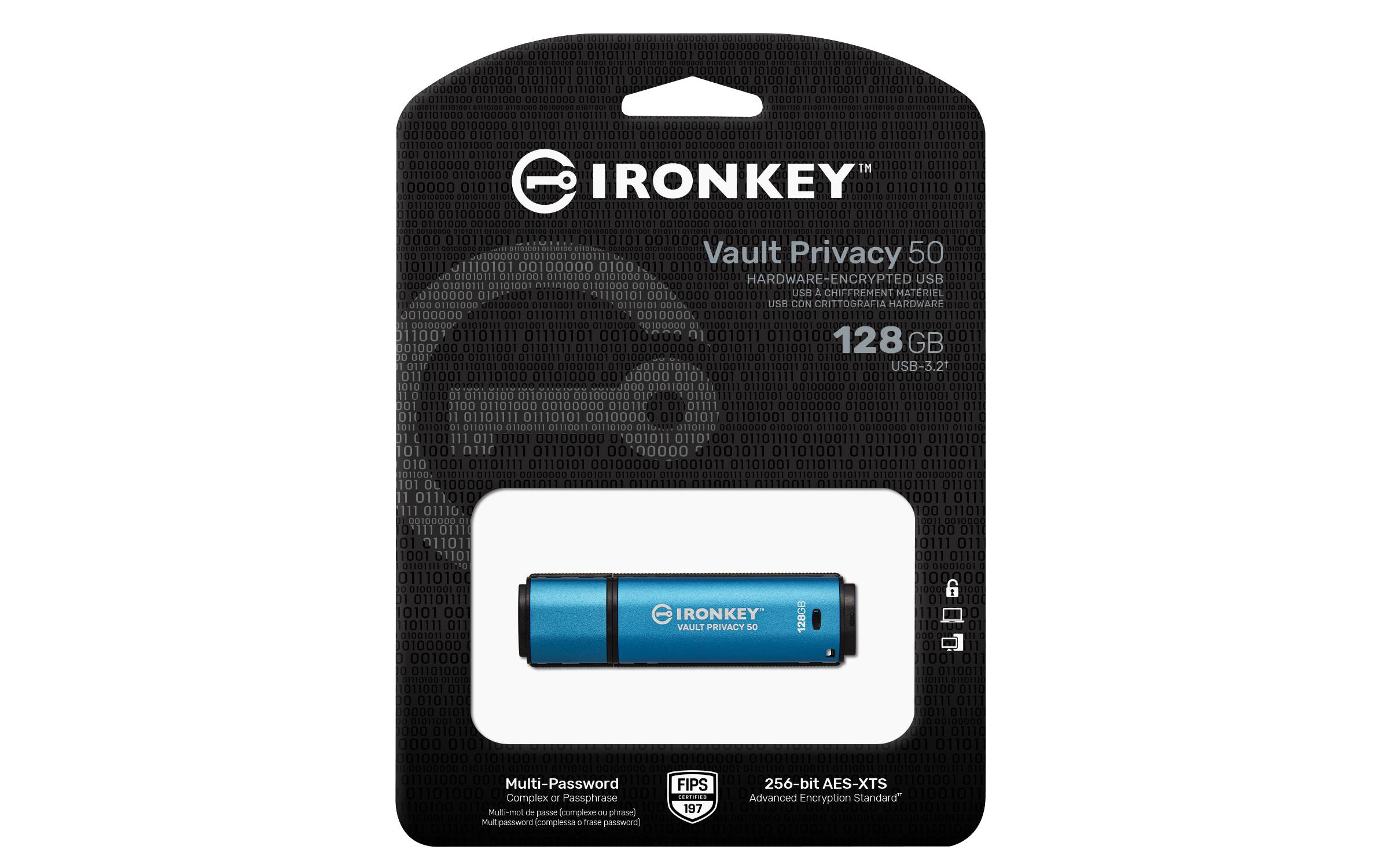 Kingston IronKey Vault Privacy 50 Series - USB-Flash-Laufwerk