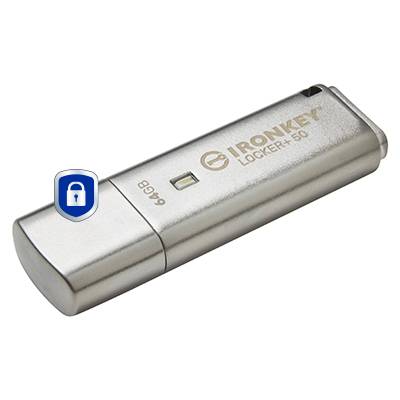 Kingston IronKey Locker+ 50 - USB-Flash-Laufwerk