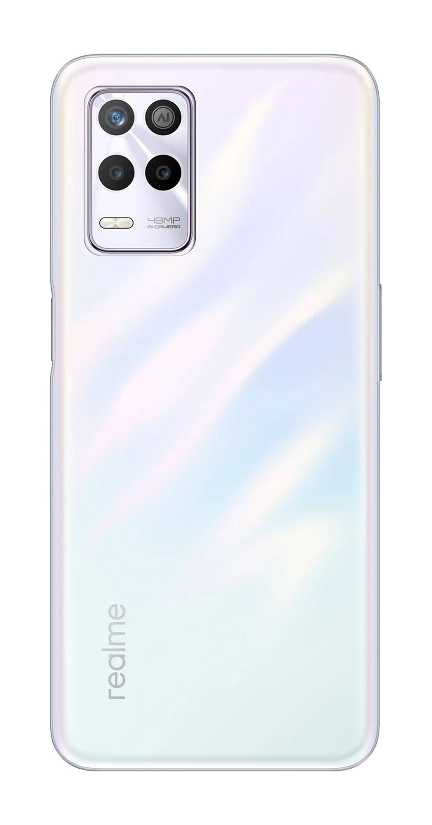 Silikon Hülle Basic kompatibel mit Realme 8 5G Pro Case TPU Soft Handy Cover Schutz Transparent