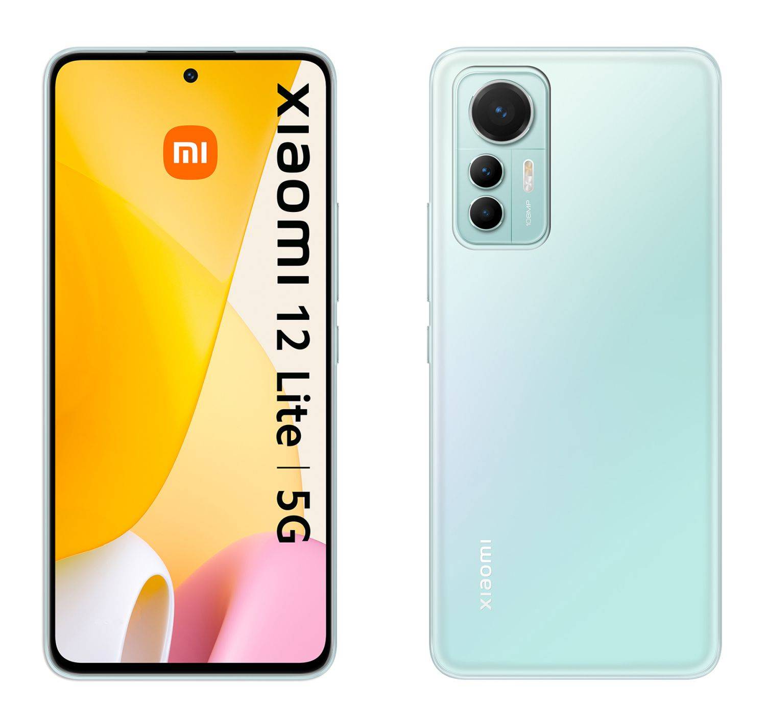 Silikon Hülle Basic kompatibel mit XIAOMI 12 LITE Case TPU Soft Handy Cover Schutz Transparent