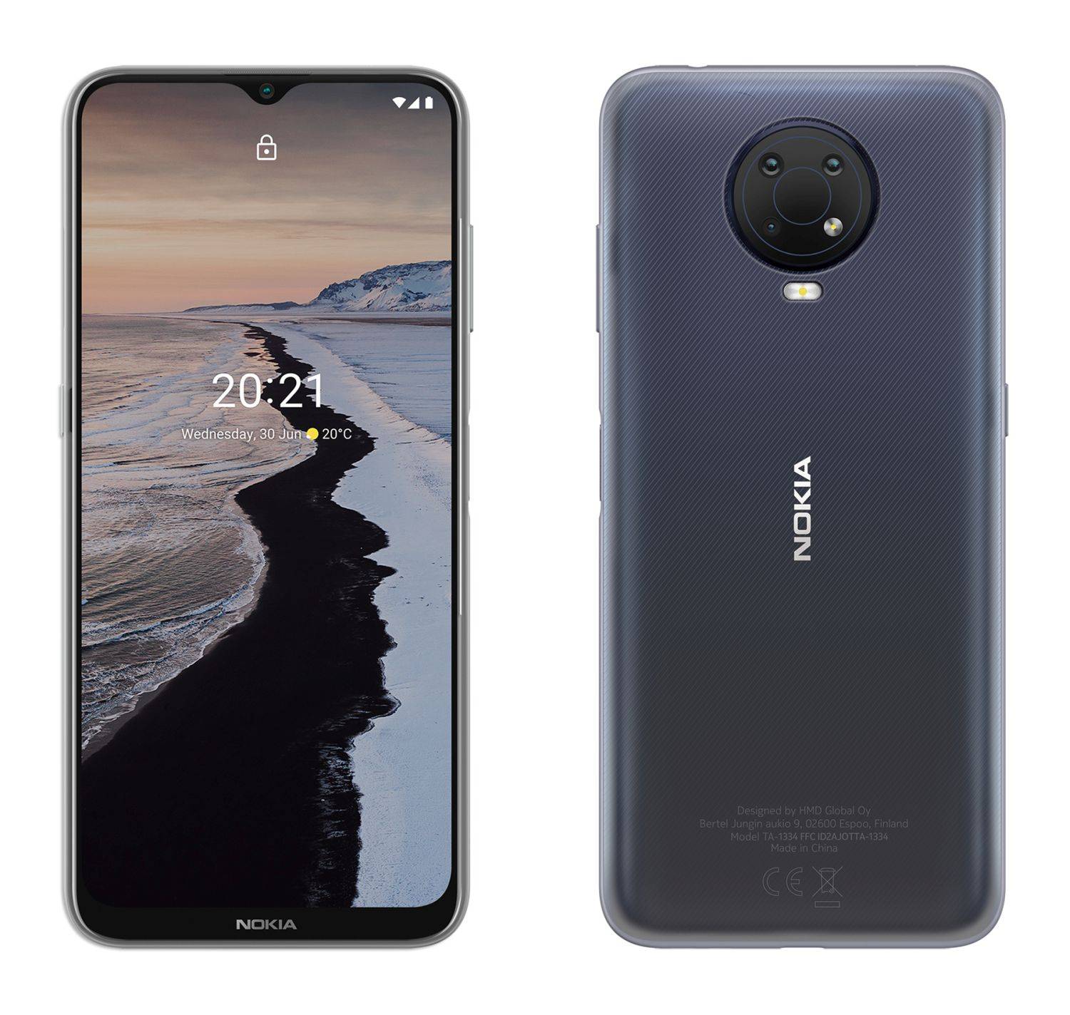 Silikon Hülle Basic kompatibel mit Nokia G10 Case TPU Soft Handy Cover Schutz Transparent