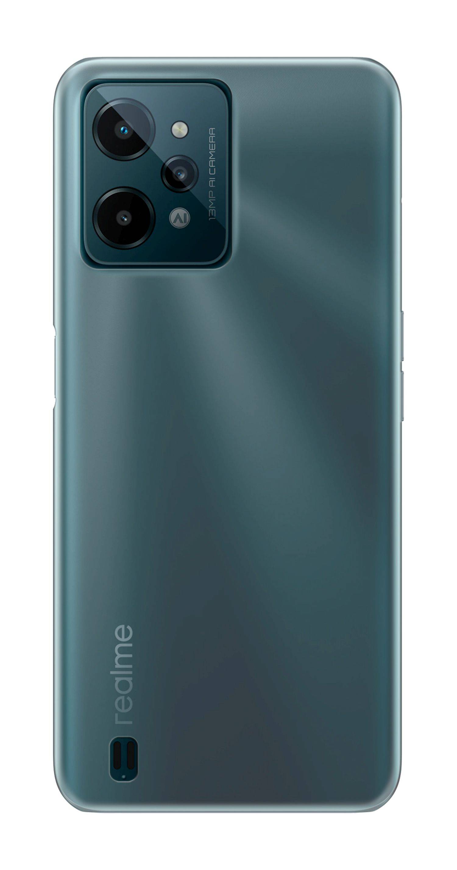 Silikon Hülle Basic kompatibel mit Realme C31 Case TPU Soft Handy Cover Schutz Transparent