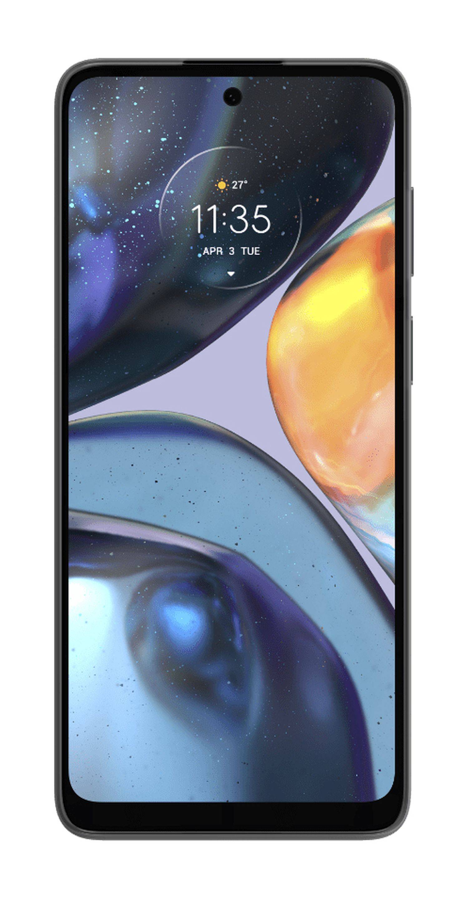 Silikon Hülle Basic kompatibel mit MOTOROLA MOTO G22 4G Case TPU Soft Handy Cover Schutz Transparent