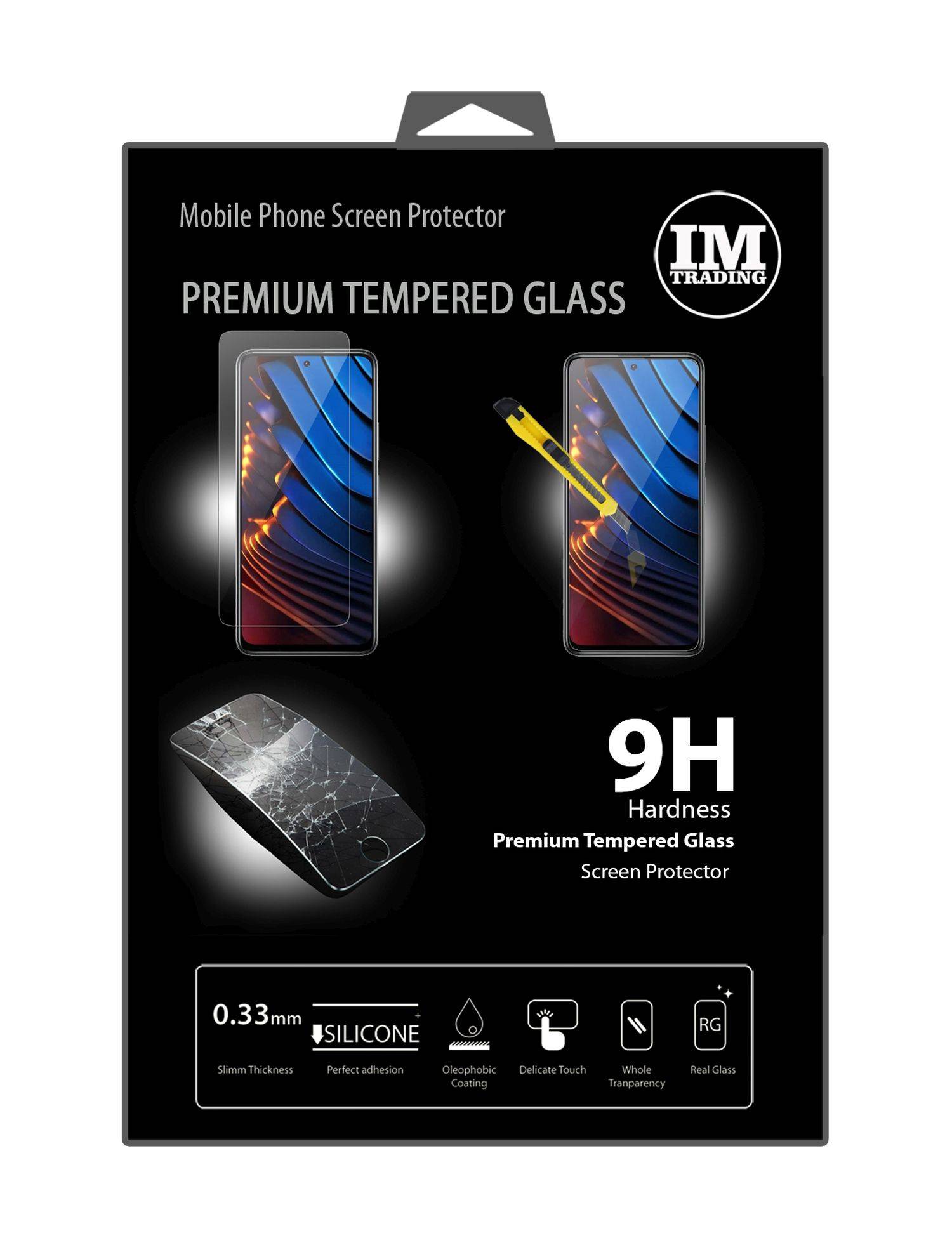 Schutzglas 9H kompatibel mit Xiaomi Poco X3 GT Displayschutzfolie Passgenau Glas