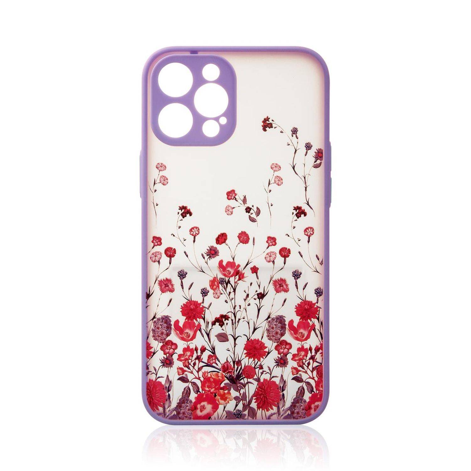Design "Flower" Case Handy-Hülle Cover Kameraschutz kompatibel mit Samsung Galaxy A53 5G Lila