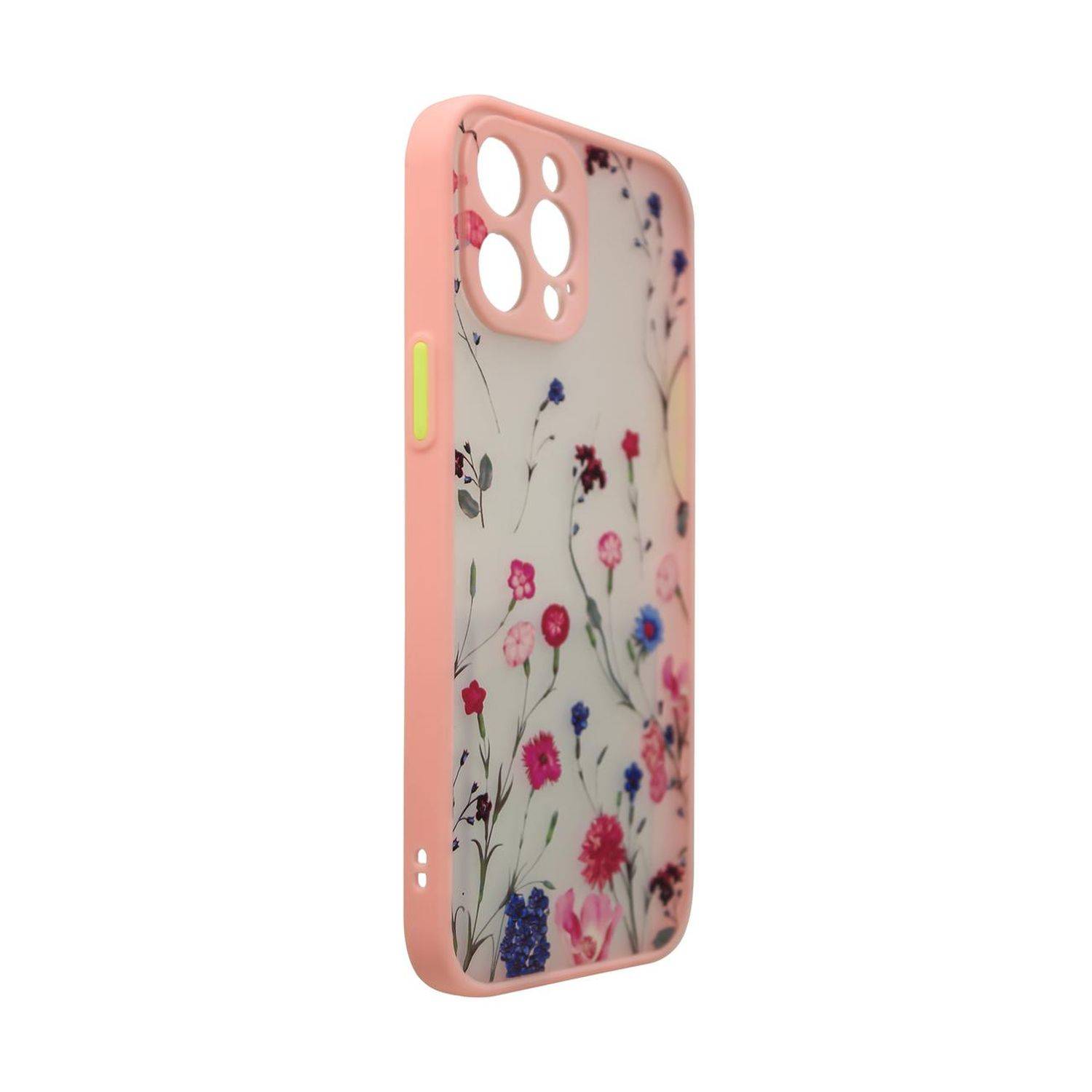 Design "Flower" Case Handy-Hülle Cover Kameraschutz kompatibel mit Samsung Galaxy A13 5G Pink