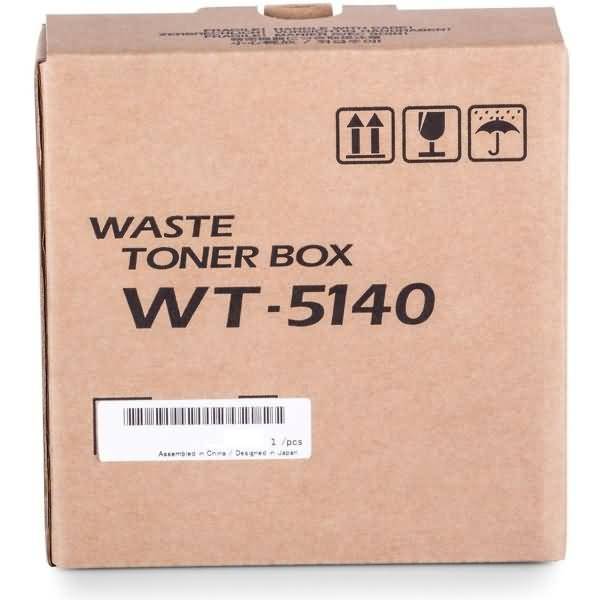 Pappkarton mit der Aufschrift „WASTE TONER BOX WT-5140