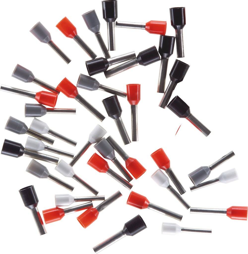 isolierte Aderendhülse XL 1,5²-10 schwarz, für AWG16 (UL) Farbcode: DIN/KDS - 1 Stück