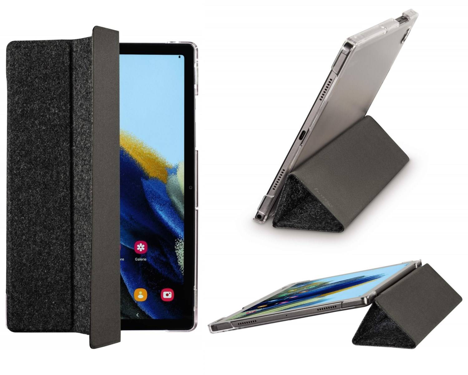 Tablet-Case Palermo Clear Grau für Samsung Galaxy Tab A8 10,5"