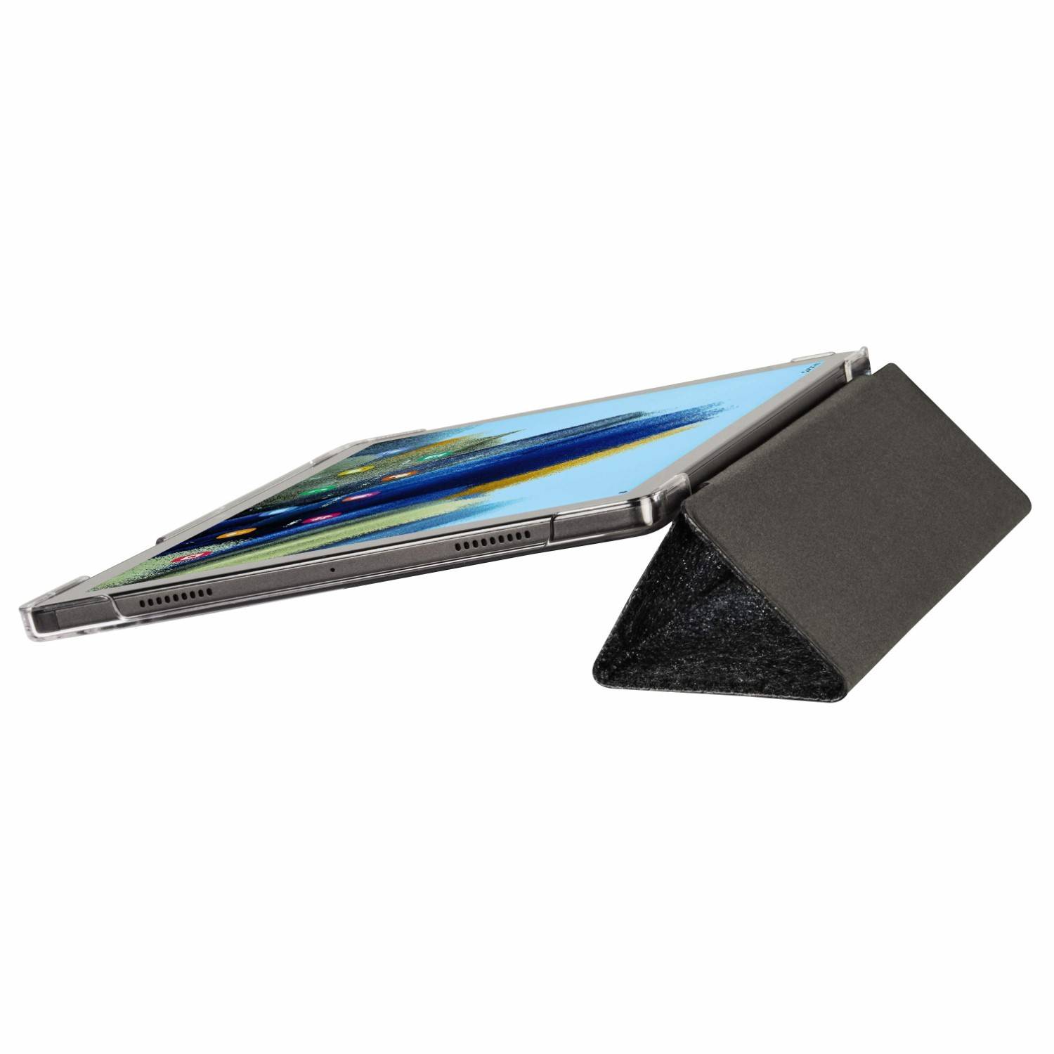 Tablet-Case Palermo Clear Grau für Samsung Galaxy Tab A8 10,5"