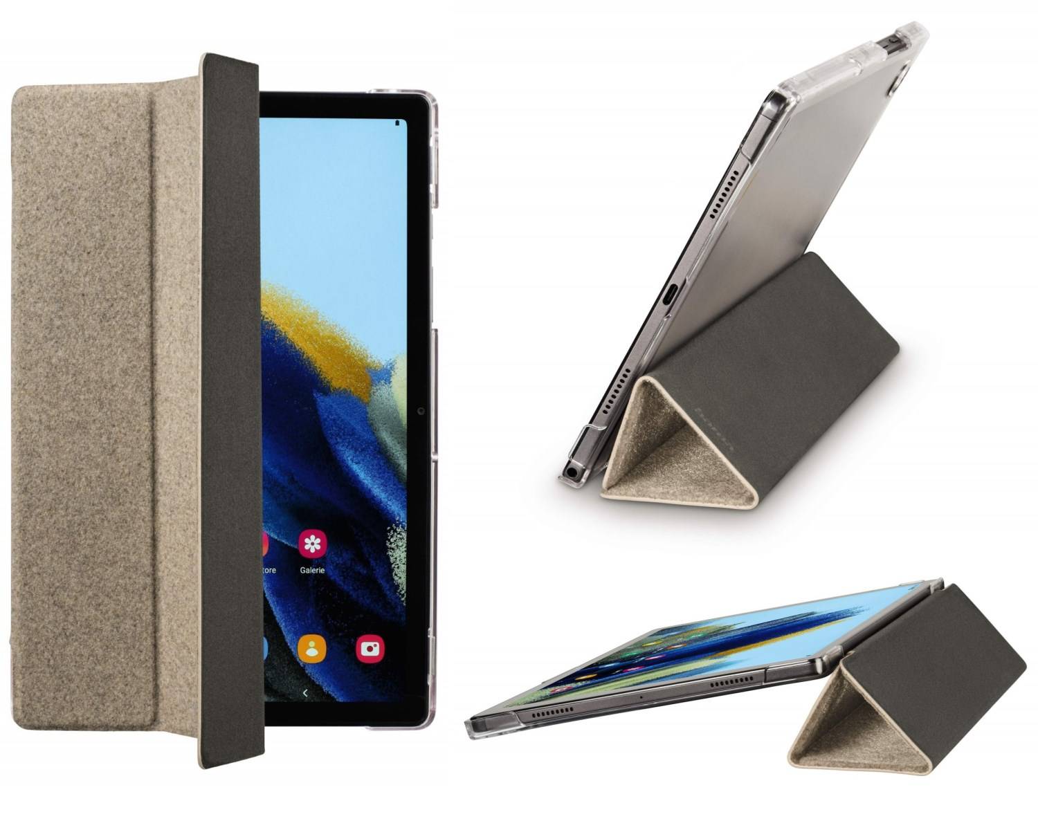 Tablet-Case Palermo Clear Beige für Samsung Galaxy Tab A8 10,5"
