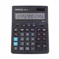 JAKOB MAUL - MAUL MXL 16, Desktop, Display-Rechner, 16 Ziffern, 1 Zeilen, Akku, Schwarz