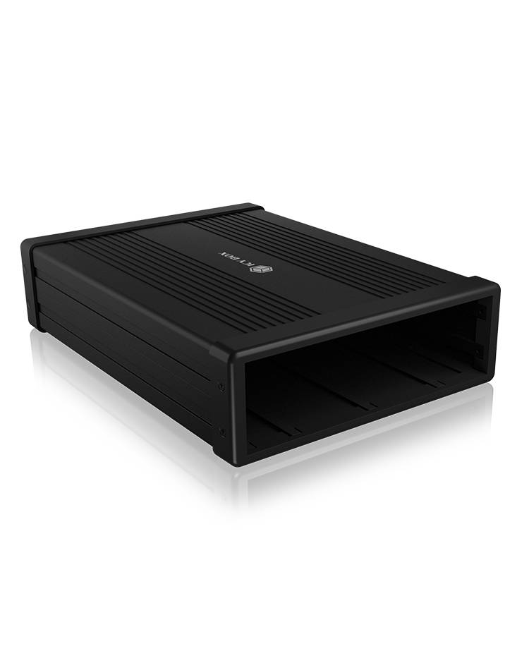 IB-525-U3, Gehäuse für 1x 5,25" SATA DVD/Blue-Ray Laufwerk, schwarz