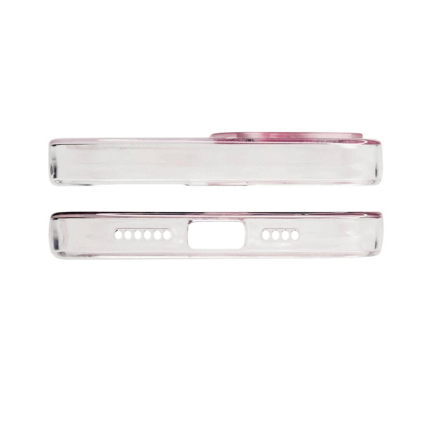 Design "Marble" Case Handy-Hülle Cover mit Marmormuster Kameraschutz kompatibel mit iPhone 13 Pro Max Pink