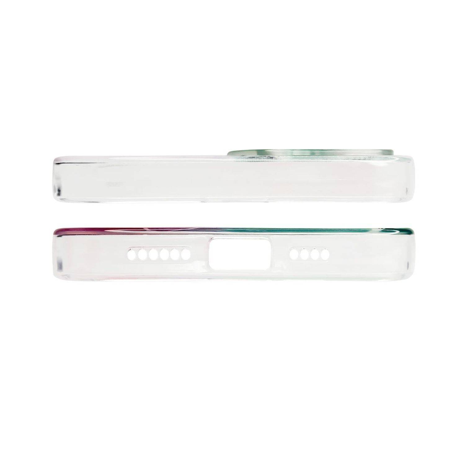 Design "Marble" Case Handy-Hülle Cover mit Marmormuster Kameraschutz kompatibel mit iPhone 13 Pro Minze