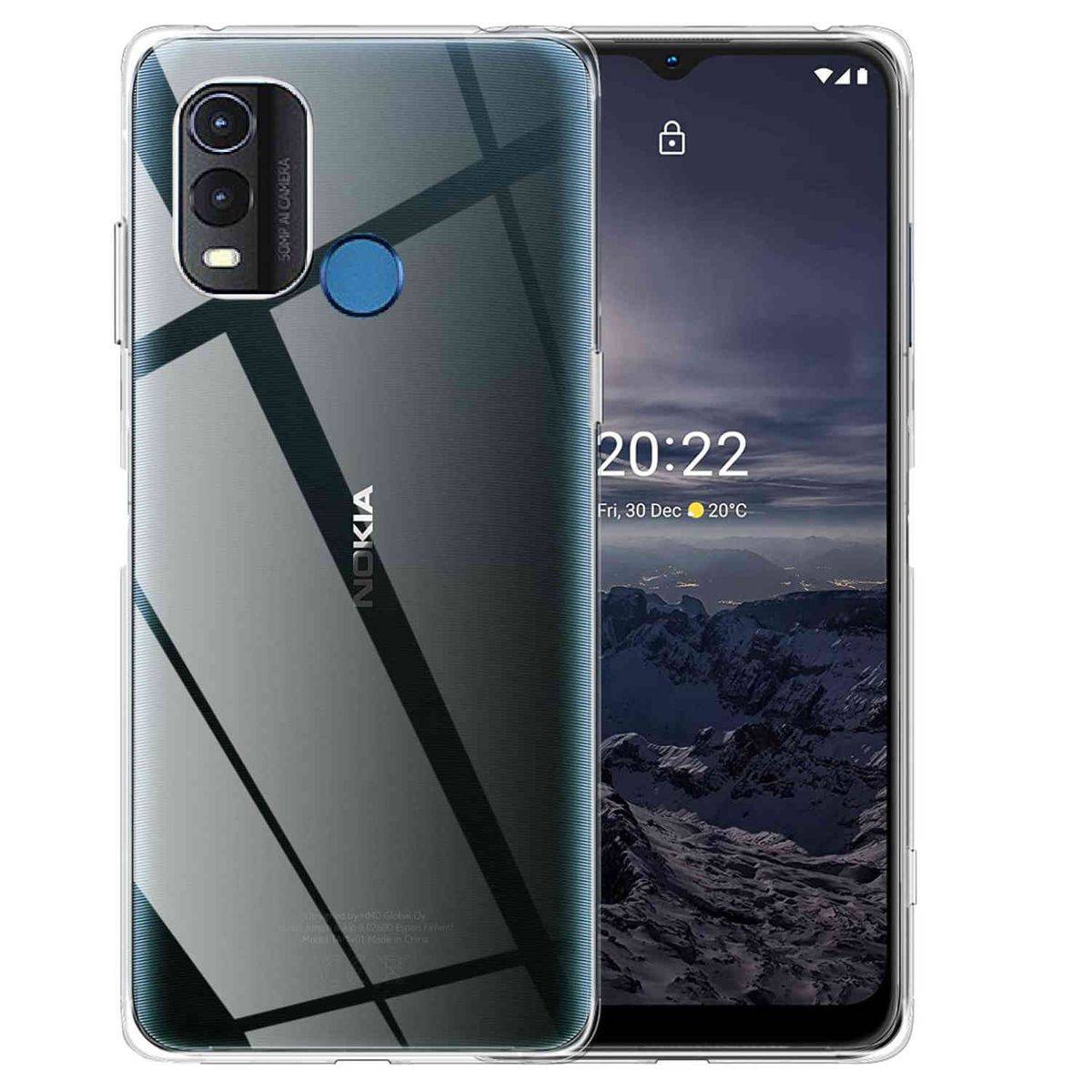 Für Nokia G11 Plus Silikoncase TPU Schutz Transparent Handy Tasche Hülle Cover Etuis