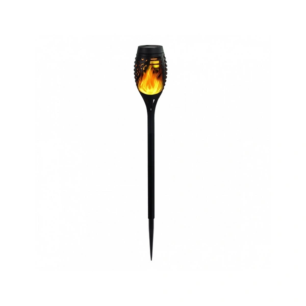 Velamp OLYMPIA, Solar-Gartenpfahl 51cm mit Flammen-Effekt, solarbetriebene LED-Leuchte Velamp OLYMPIA, Solar-Gartenpfahl 51cm mit Flammen-Effekt, solarbetriebene LED-Leuchte