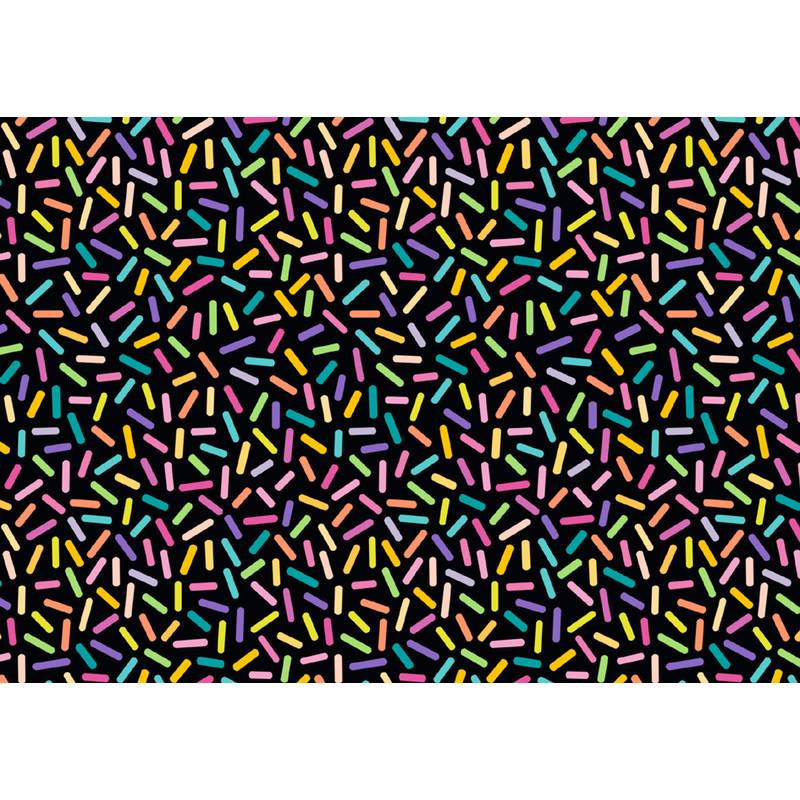 SUSY CARD Geschenkpapier "Sprinkles black", auf Rolle