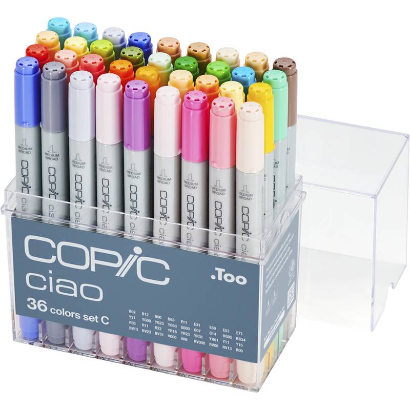 COPIC Marker ciao, 36er Set C