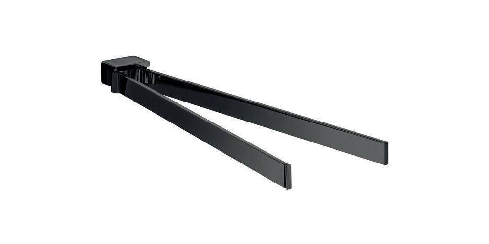 EMCO Handtuchhalter LOFT 2-armig, schwenkbar, 410mm schwarz