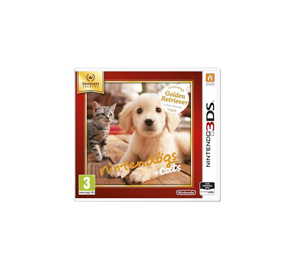 Nintendogs Retriever+Friends 3DS UK SELECTS 3DS Neu & OVP