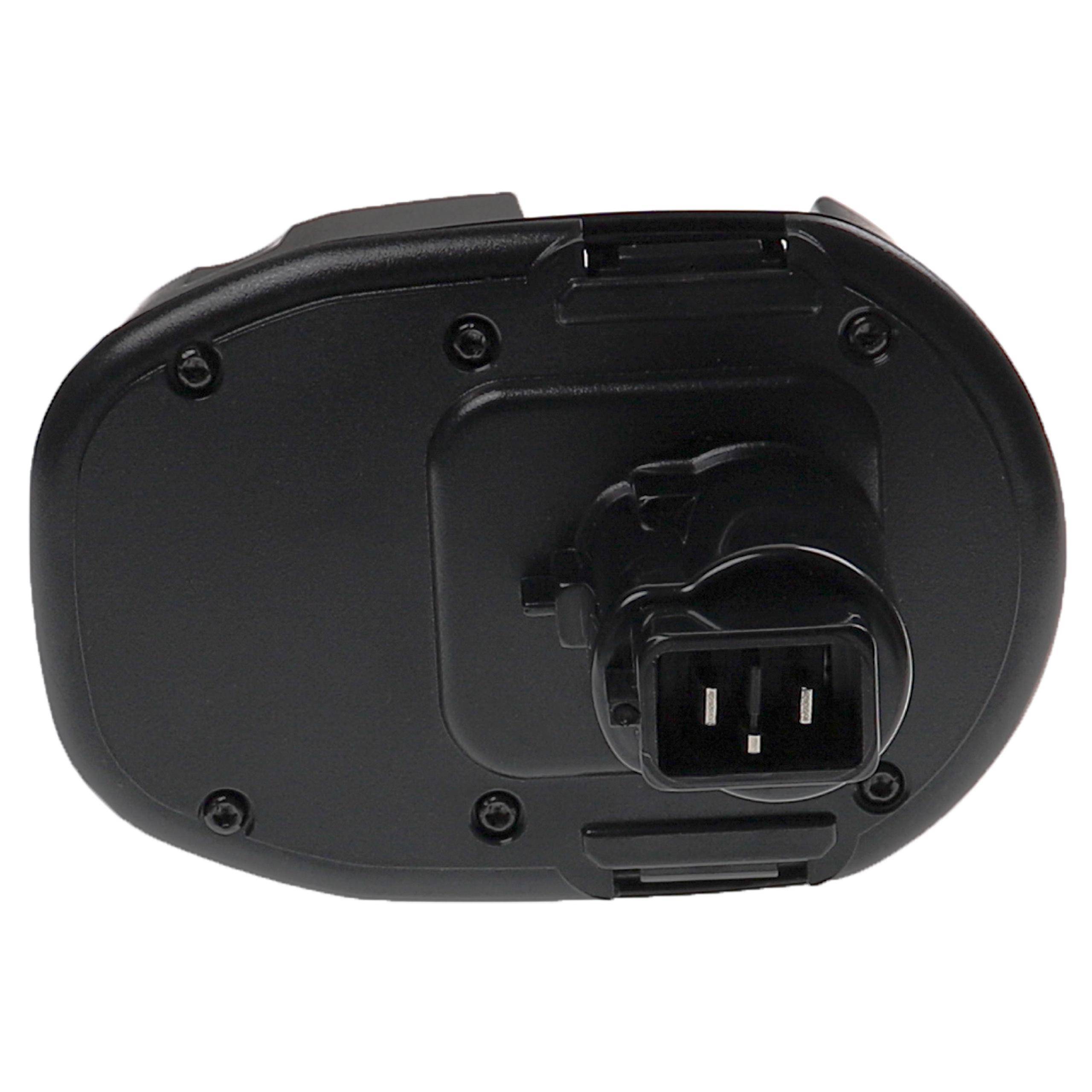 EXTENSILO Akku kompatibel mit Dewalt DC735KA, DC731KA, DC735KB, DC830KB, DC728KA, DC757KA, DC757KB Werkzeug (3300 mAh, NiMH, 14,4 V)