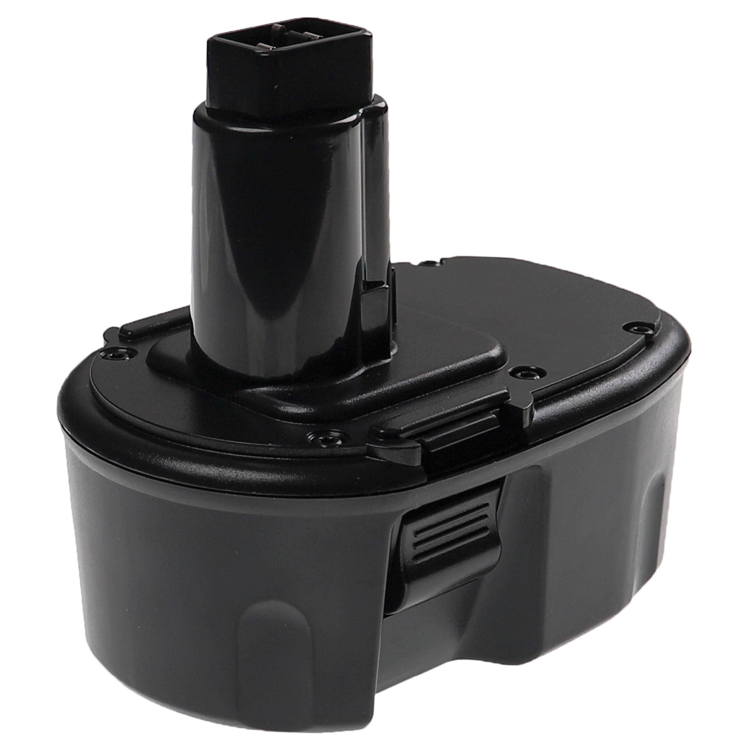 EXTENSILO Akku kompatibel mit Dewalt DC613KA, DC614KA, DC612KA, DC528 FlashLight, DC615KA, DC551KA Werkzeug (3300 mAh, NiMH, 14,4 V)