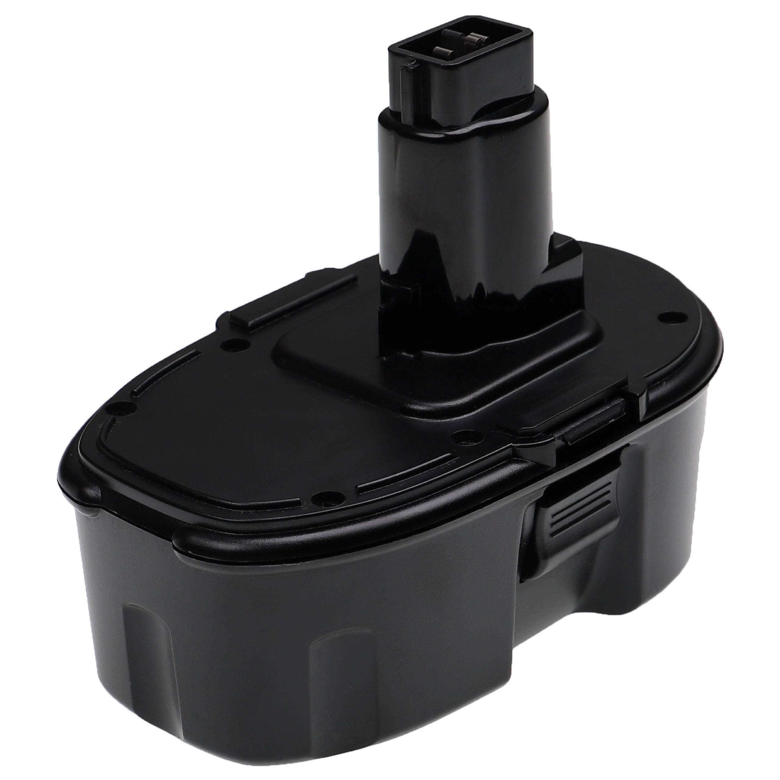 EXTENSILO Akku kompatibel mit Dewalt DW988, DW999, DW988KQ, DW997, DW997K-2, DW998, DW995, DW989 Elektrowerkzeug (3300 mAh, NiMH, 18 V)