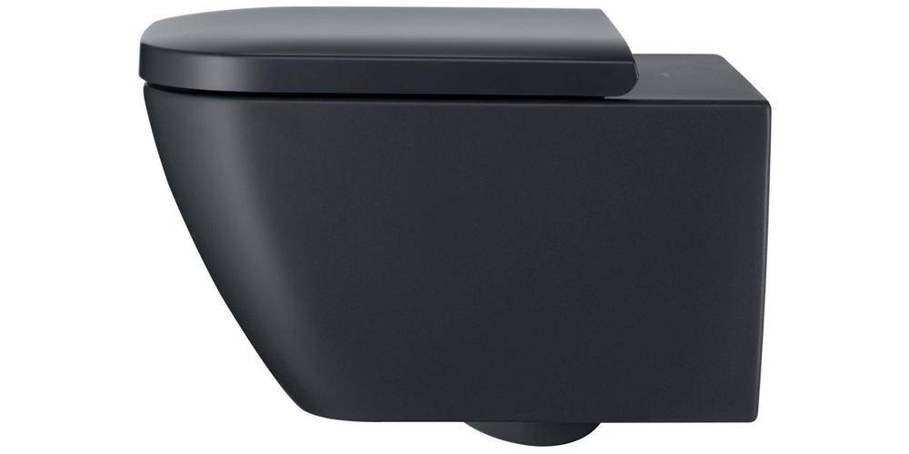 Duravit WC-Sitz Happy D.2 m Absenkauto abnehmbar anthrazit matt