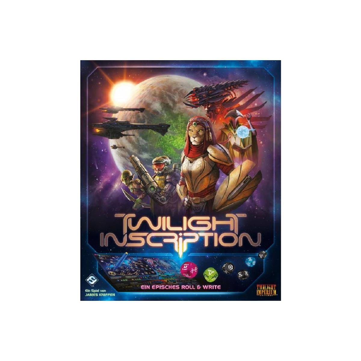 FFGD0182 - Twilight Inscription, Brettspiel, für 1-8 Spieler, ab 14 Jahren (DE-Ausgabe)