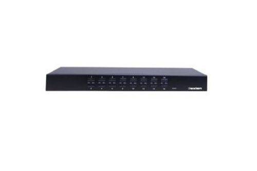 Dexlan USB- PS/2 KVM Switch, 16-port, mit OSD Menue, IP-ready